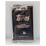 2025 Topps MLB Silver Patterned Foilboard Pack
