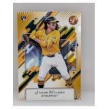 2025 Jacob Wilson Topps Pristine Gold Ref RC /50
