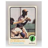 1973 Topps Roberto Clemente HOF Pirates Indents
