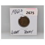 1922-D Wheat Penny