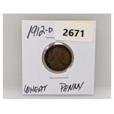 1912-D Wheat Penny