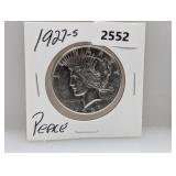 1927-S 90% Silv Peace $1 Dollar