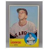 1963 Topps #527 - Ed Sadowski "Angels"Hi # Serie
