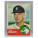 1963 Topps #516 Purnal Goldy Hi # Series Surface