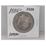 1885-O 90% Silv Morgan $1 Dollar