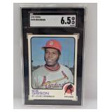 1973 Topps Bob Gibson #190 SGC 6.5