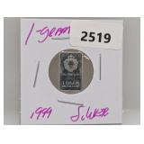 1G .999 Silv Scottsdale Mint Bar