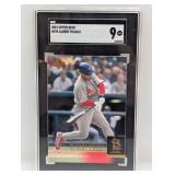 2001 UD Star Rookie Albert Pujols #295 (RC) SGC 9