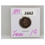 1893 Indian Head Penny
