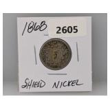 1868 Shield Nickel