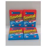 (4) 1989 Donruss Packs Look For Ken Griffey Jr. Rc