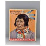 1933 Goudey Gum Pot-o-wat-mies Chief 10 S