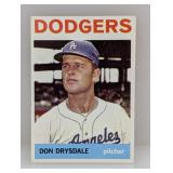 1964 Topps #120 Don Drysdale HOF Dodgers