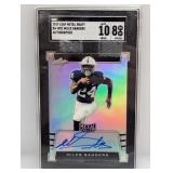2019 Leaf Metal Draft Miles Sanders Auto SGC 8