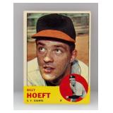 1963 Topps #346 - Billy Hoeft "Giants"