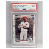 2020 1st Bowman Chrome Jordan Walker PSA 9