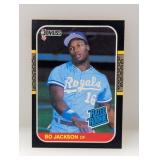 1987 Donruss Rated Rookie Bo Jackson #35