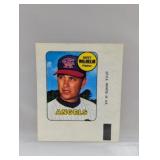 1969 Topps Decal Baseball Hoyt Wilhelm HOF