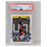 2021 Topps Ronald Acuna Image SP 263 PSA 9