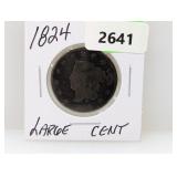 1824 Large One Cent