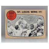 1968 Topps St. Louis Wins It! World Series #7 S/C