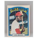 1972 Topps Lou Brock #200 Edges/Indents
