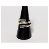 .925 Sterl Twisted Adj Band