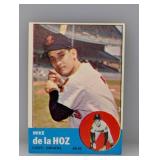 1963 Topps #561 Mike De La Hoz Indians Hi # Series