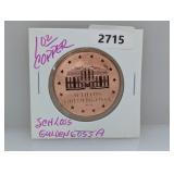 1oz .999 Copper Schloss Guldengossa Round
