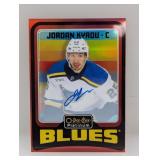 2025 OPee-Chee Red Rainbow Jordan Kyrou Auto #53