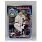 2024 Topps Chrome Aaron Judge Refractor 50