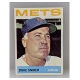 1964 Topps #155 Duke Snider HOF Dodgers
