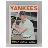 1964 Topps #50 Mickey Mantle HOF Yankees Surface