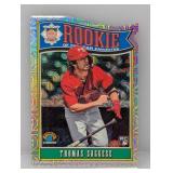2025 Bowman Chrome Die-Cut Thomas Saggese RC #6