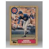1987 Topps Traded Greg Maddux RC #70T