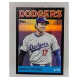 2025 Topps Archives Shohei Ohtani Black Foilboard