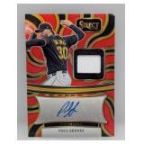 2025 Panini Select Paul Skenes Relic/Auto #05/99