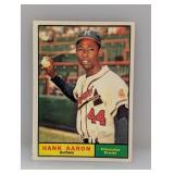 1961 Topps Hank Aaron 415 Surface