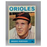 1964 Topps #230 Brooks Robinson HOF Orioles Stains