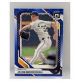 2026 Donruss Optic Misiorowski Blue Velocity Prizm