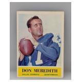1964 Philadelphia Don Meredith 51 Surface/Stains