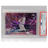 2018 Topps Ch Update Juan Soto RC Pink Ref PSA 10