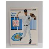 1993 Score Draft Pick Derek Jeter Rookie Corner
