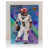 2025 Topps Finest Jayden Daniels Blue Ref 8/325 67