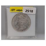 1889 90% Silv Morgan $1 Dollar