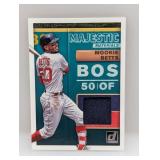 2019 Mookie Betts Donruss Majestic Materials Relic