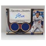 2023 James Outman Topps MC Dual Relic Auto RC /299