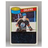 1980 Topps Edmonton Oilers - Wayne Gretzky 182