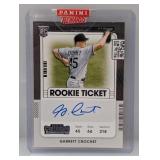 2021 Contenders Garrett Crochet RC Auto On Card
