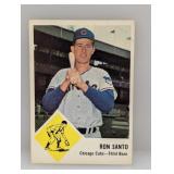 1963 Ron Santo Fleer #32 - Minor Crease